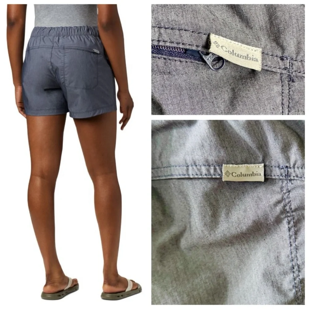 Columbia Longer Days Hiking Shorts, Nocturnal Heather (Gray) sz. 10